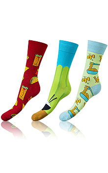 Skarpetki Crazy Socks BE491004-305 3-pack firmy Bellinda