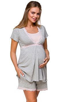 Piżamka ciążowa 3126 firmy Lupoline