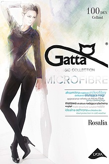 Rajstopy Rosalia 100DEN, kolor czarny firmy Gatta