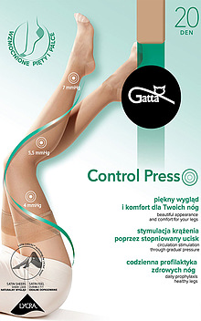 Pończochy Control Press firmy Gatta