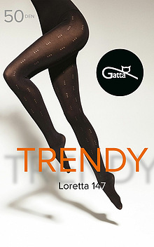Rajstopy wzorzyste Loretta 147 firmy Gatta