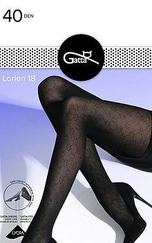 Rajstopy wzorzyste Lorien 18 firmy Gatta