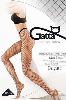 Bielizna Gatta - Rajstopy kabaretki Brigitte 05