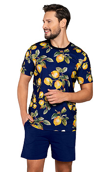 Letnia męska piżama Lemon firmy Italian Fashion